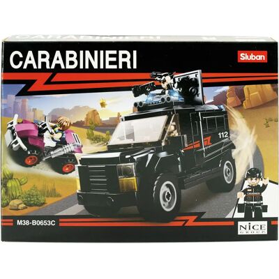 Sluban M38-B0653 - Carabinieri-Revoltsfahrzeug - Spielset Sluban M38-B0653 - Carabinieri-Revoltsfahrzeug - Spielset
