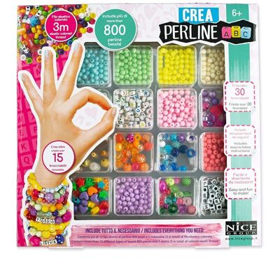Nice Perline Abc Group Bastelperlen Set - Mehrfarbig - 87002 Nice Perline Abc Group Bastelperlen Set - Mehrfarbig - 87002