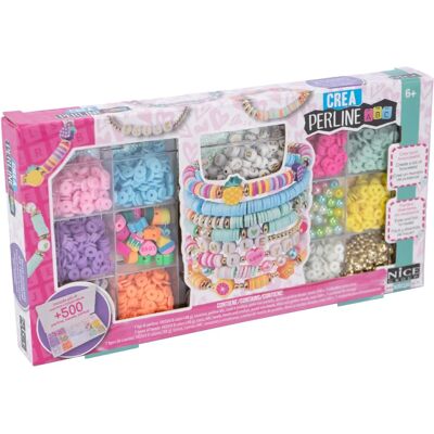 Kit de Bracelets Nice Modèle - Plus de 500 Perles pour Enfants Kit de Bracelets Nice Modèle - Plus de 500 Perles pour Enfants
