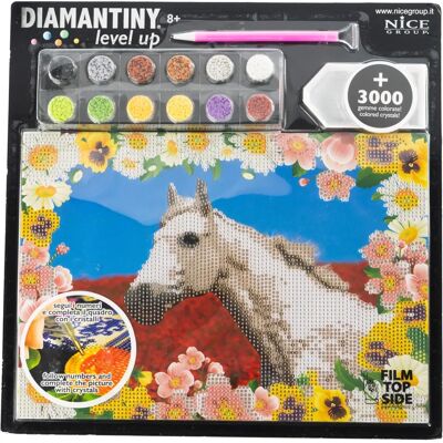 Diamantiny Level Up Zestaw aktywności - Sztuka mozaiki dla dzieci Diamantiny Level Up Zestaw aktywności - Sztuka mozaiki dla dzieci
