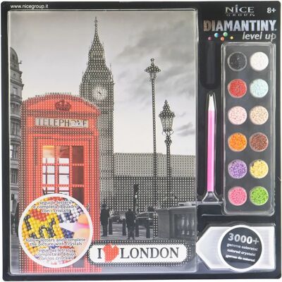 Kit Mosaïque Diamantiny - Londres - Peinture de Diamants - Level Up Kit Mosaïque Diamantiny - Londres - Peinture de Diamants - Level Up