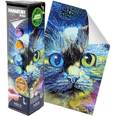 ART MOZAIKA DIAMENTOWA - ARTIST - GATTO - Kit di Mosaico ART MOZAIKA DIAMENTOWA - ARTIST - GATTO - Kit di Mosaico