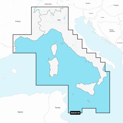 Garmin NaEU012R Carte Nautiche MicroSD - Mar Mediterraneo Centro Ovest Garmin NaEU012R Carte Nautiche MicroSD - Mar Mediterraneo Centro Ovest