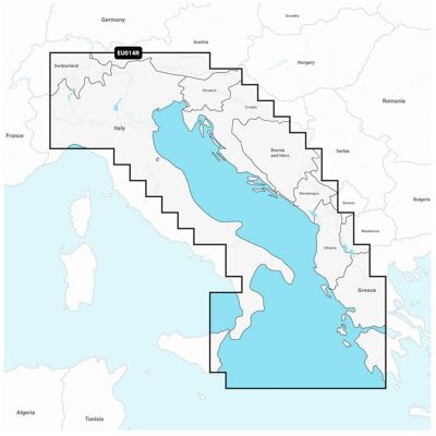 Navionics Italy Adriatic Marine Chart - SD MicroSD Support Navionics Italy Adriatic Marine Chart - SD MicroSD Support