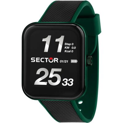 Sector S-03 Pro Light Aluminium Grün Smartwatch - Smartwatch Sector S-03 Pro Light Aluminium Grün Smartwatch - Smartwatch