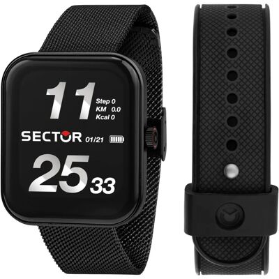 Sector Montre Connectée Homme S-03 Pro Light - R3251171003 - Publicité Sector Montre Connectée Homme S-03 Pro Light - R3251171003 - Publicité
