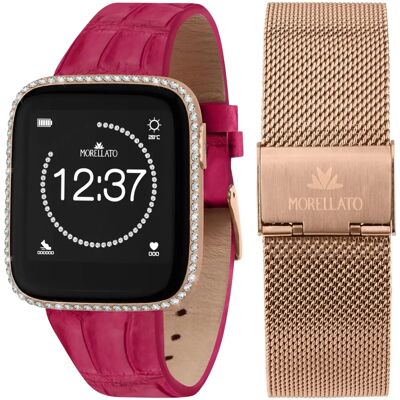 Morellato R0151167521 Montre Connectée Rose - Montre - Publicité Morellato R0151167521 Montre Connectée Rose - Montre - Publicité