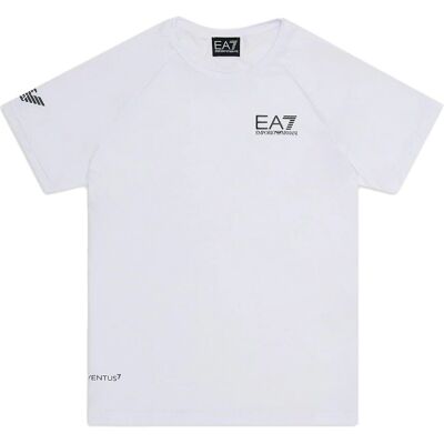 EA7 Modello 8NBT22_BJEMZ T-Shirt Tecnico Bianco per Ragazzi EA7 Modello 8NBT22_BJEMZ T-Shirt Tecnico Bianco per Ragazzi