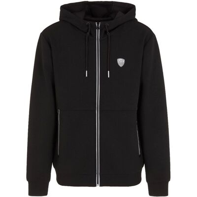 EA7 Uomo Felpa Nera - Casual Sport EA7 Uomo Felpa Nera - Casual Sport