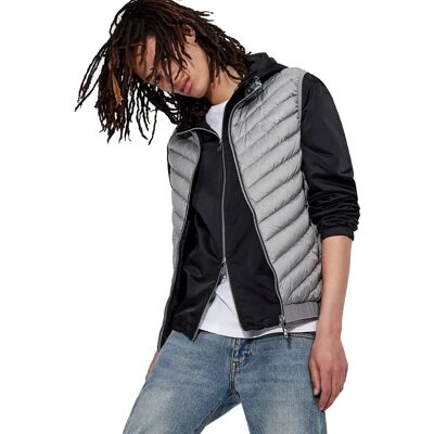 Gilet in piuma d'anatra Armani Exchange (8NZQ52_ZNW3Z) - grigio Gilet in piuma d'anatra Armani Exchange (8NZQ52_ZNW3Z) - grigio