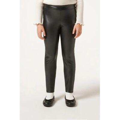 Leggings termici effetto pelle ragazze - Taglia 9-10 Leggings termici effetto pelle ragazze - Taglia 9-10