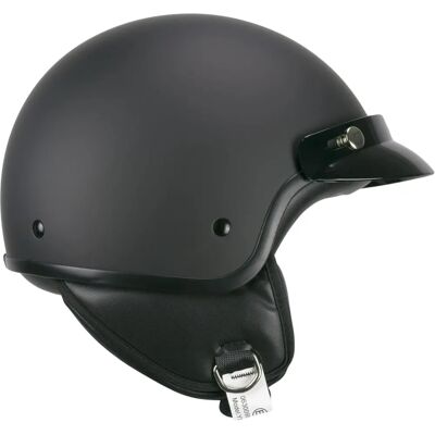 Casco demi jet Ska-P 1FHA Smart Mono zwart mat - Motorhelm Casco demi jet Ska-P 1FHA Smart Mono zwart mat - Motorhelm