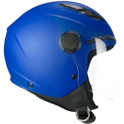 Ska-P 2MHA Blau Lichtgewicht Kind Jethelm - Motorfiets Type Ska-P 2MHA Blau Lichtgewicht Kind Jethelm - Motorfiets Type