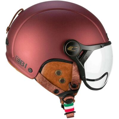 Casco Bici CGM 801V EBI - Bordeaux satijn, fiets- & skihelm Casco Bici CGM 801V EBI - Bordeaux satijn, fiets- & skihelm