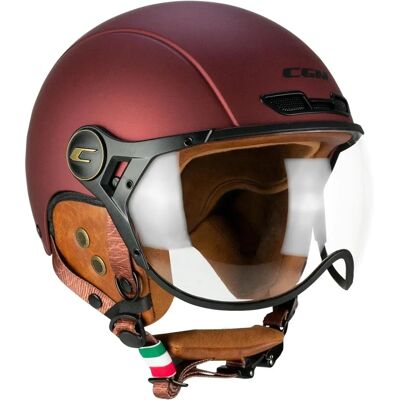Casco Bici CGM 801V EBI Bordeaux satijn finish maat S - Helm Casco Bici CGM 801V EBI Bordeaux satijn finish maat S - Helm