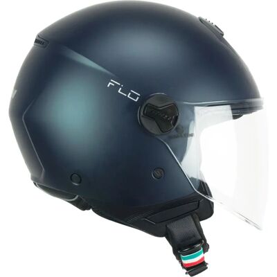 Casco 167A FLO MONO Petrolio satinato lunga taglia 2XL - Casco moto Casco 167A FLO MONO Petrolio satinato lunga taglia 2XL - Casco moto