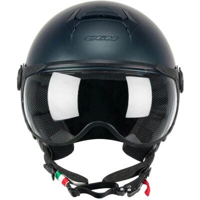 CGM 167A FLO MONO Petrolio Satinato - Casco de moto CGM 167A FLO MONO Petrolio Satinato - Casco de moto