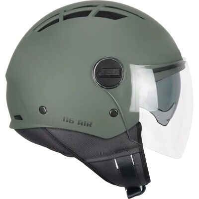 Casco CGM 116A AIR MONO Verde opaco - Casco moto Casco CGM 116A AIR MONO Verde opaco - Casco moto