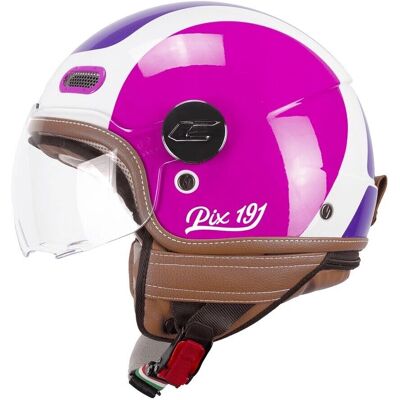 Casco Moto CGM 191G PIX SPRINT Fucsia fluo - Casco de moto Casco Moto CGM 191G PIX SPRINT Fucsia fluo - Casco de moto
