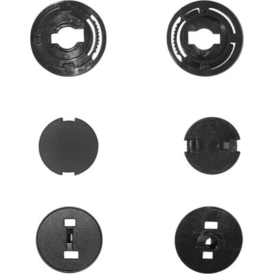 SKA-P - 2MH Pod - Noir - Casque jet - Kit de montage visière - Publicité SKA-P - 2MH Pod - Noir - Casque jet - Kit de montage visière - Publicité