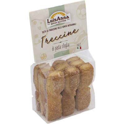 Luisanna Di Bove Annamaria & C Treccine di Pasta Sfoglia Senza Glutine Luisanna Di Bove Annamaria & C Treccine di Pasta Sfoglia Senza Glutine