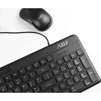 Generic - KB-MOUSE102 - 102 touches - Ultra Slim - kit clavier et souris Generic - KB-MOUSE102 - 102 touches - Ultra Slim - kit clavier et souris