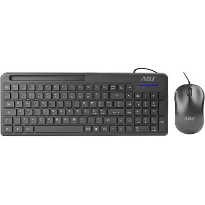 Generic - KB-MOUSE102 - 102 tasti - Ultra Slim - kit tastiera e mouse Generic - KB-MOUSE102 - 102 tasti - Ultra Slim - kit tastiera e mouse