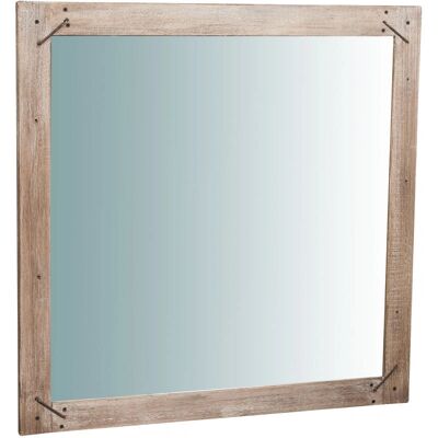 Biscottini - Specchio shabby 90x90 - Legno - Wall-mounted - Mirror Biscottini - Specchio shabby 90x90 - Legno - Wall-mounted - Mirror
