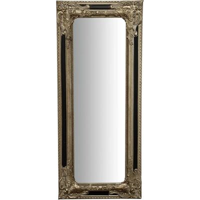 Espejo de pared rectangular oro antiguo Biscottini - Espejo de pared Espejo de pared rectangular oro antiguo Biscottini - Espejo de pared