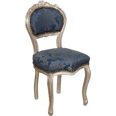 Biscottini - Luis XVI - silver - 90x45x42 cm - Chair Biscottini - Luis XVI - silver - 90x45x42 cm - Chair