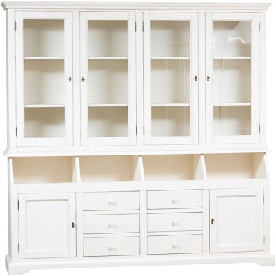 Biscottini - Country tilo library 230x50x226 cm - bookcase Biscottini - Country tilo library 230x50x226 cm - bookcase