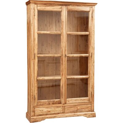 BISCOTTINI - Vitrina - Natural Linden Wood - Cabinet BISCOTTINI - Vitrina - Natural Linden Wood - Cabinet