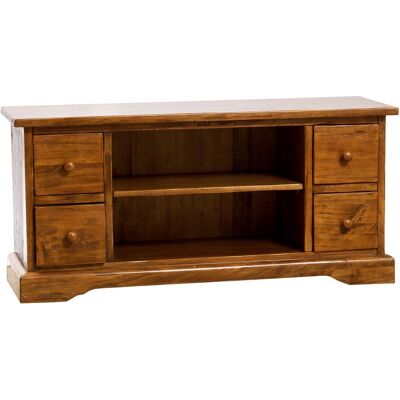 Biscottini - TV Stand - Country style - Walnut finish - TV stand Biscottini - TV Stand - Country style - Walnut finish - TV stand