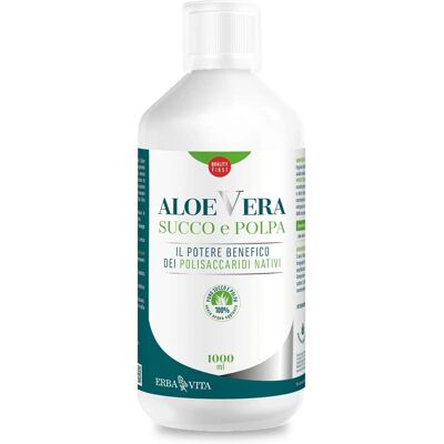 Erba Vita Aloe Vera 1000ml - Integratore alimentare Erba Vita Aloe Vera 1000ml - Integratore alimentare