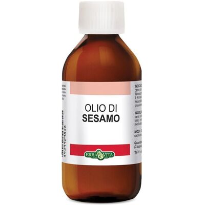 Olio di sesamo Erba Vita - Integratore alimentare - 100 ml Olio di sesamo Erba Vita - Integratore alimentare - 100 ml