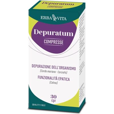 Erba Vita Depuratum - Integratore detox - 30 Compresse Erba Vita Depuratum - Integratore detox - 30 Compresse