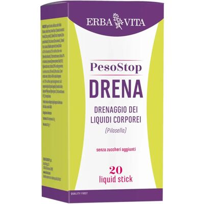 Erba Vita Peso Stop Drena - Integratore alimentare di estratti vegetali Erba Vita Peso Stop Drena - Integratore alimentare di estratti vegetali