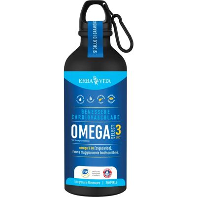 Erba Vita Omega Select 3 UHC - Integratore - 240 Capsule Molli Erba Vita Omega Select 3 UHC - Integratore - 240 Capsule Molli