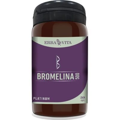 Erba Vita Bromelina 500 Estratto di ananas - Integratore alimentare Erba Vita Bromelina 500 Estratto di ananas - Integratore alimentare