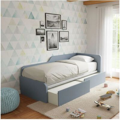 MOBILFINO CAMERETTE 1064C - 80x190 - Bed MOBILFINO CAMERETTE 1064C - 80x190 - Bed