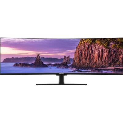 YASHI YZ4908 Monitor Curvo 49'' - 3840x1080 4K Ultra HD LED - Nero YASHI YZ4908 Monitor Curvo 49'' - 3840x1080 4K Ultra HD LED - Nero