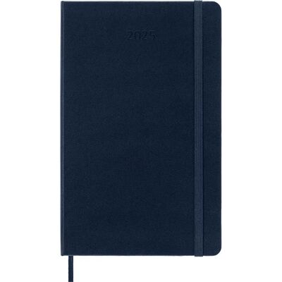 Moleskine Agenda Hebdomadaire Carnet/Planificateur 2025 Grand Couverture Rigide - bleu - Publicité Moleskine Agenda Hebdomadaire Carnet/Planificateur 2025 Grand Couverture Rigide - bleu - Publicité