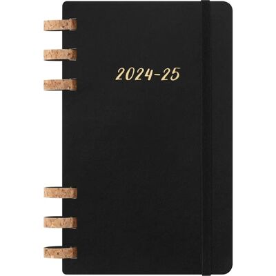 Pianificatore della Vita Studentesca Moleskine A5 Copertina Rigida 2024/2025 - Nero Pianificatore della Vita Studentesca Moleskine A5 Copertina Rigida 2024/2025 - Nero