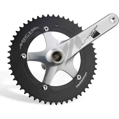 Miche Pistard 2.0 Dreieck-Kurbelgarnitur - Leicht, Silber, 175mm Miche Pistard 2.0 Dreieck-Kurbelgarnitur - Leicht, Silber, 175mm