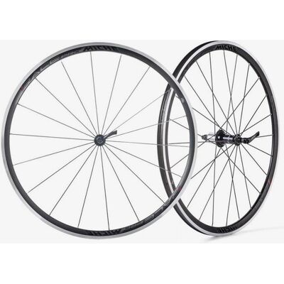 Ensemble de roues de course Miche Race AXY-WP DX - Noir - 700c Shimano - Publicité Ensemble de roues de course Miche Race AXY-WP DX - Noir - 700c Shimano - Publicité