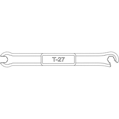 Chiave raggi Fulcrum T-27 per bici - Strumento preciso per manutenzione Chiave raggi Fulcrum T-27 per bici - Strumento preciso per manutenzione