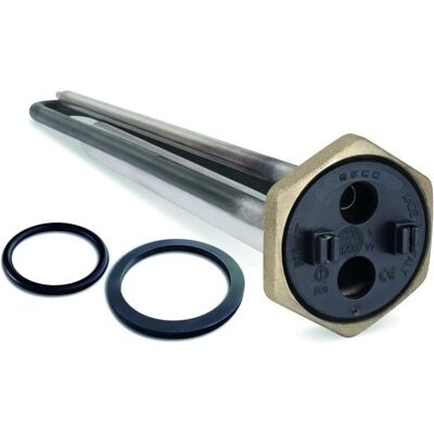 Elemento Riscaldante Acqua in Acciaio Inox 220V 1200W - Quick M1 Elemento Riscaldante Acqua in Acciaio Inox 220V 1200W - Quick M1