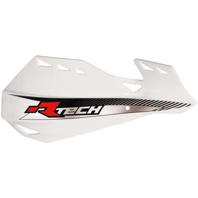 Race Tech Dual Handprotektoren Weiß - Handschutz - Rennzubehör Race Tech Dual Handprotektoren Weiß - Handschutz - Rennzubehör