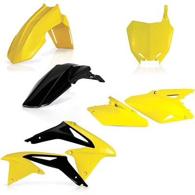 Kit Plastiques Racetech Suzuki RM-Z 450 - Résistant aux Chocs, Ajustement Parfait, Couleurs Personnalisables - Publicité Kit Plastiques Racetech Suzuki RM-Z 450 - Résistant aux Chocs, Ajustement Parfait, Couleurs Personnalisables - Publicité
