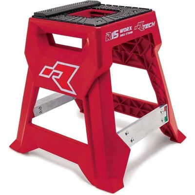 Stand Race Tech R15 MX - Supporto per moto MX e Enduro - Rosso Stand Race Tech R15 MX - Supporto per moto MX e Enduro - Rosso
